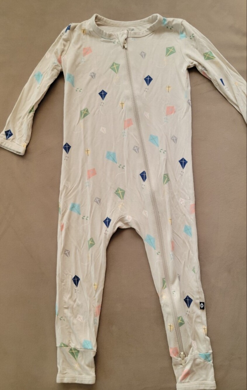 kyte baby 3T zipper romper - Kyte